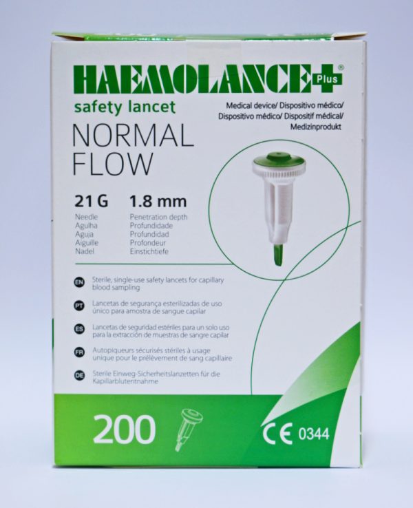 Nakłuwacze jednorazowe Haemolance Plus